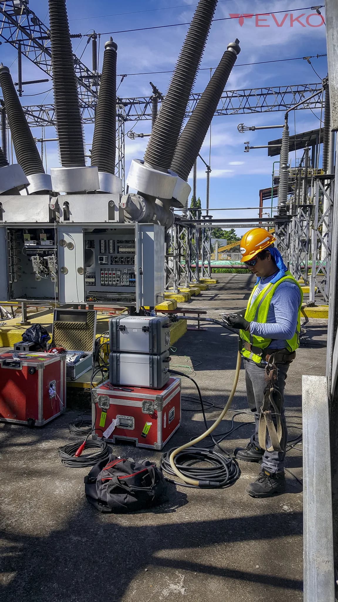 Mantenimiento de transformadores y subestaciones en sitio industrial — TEVKO