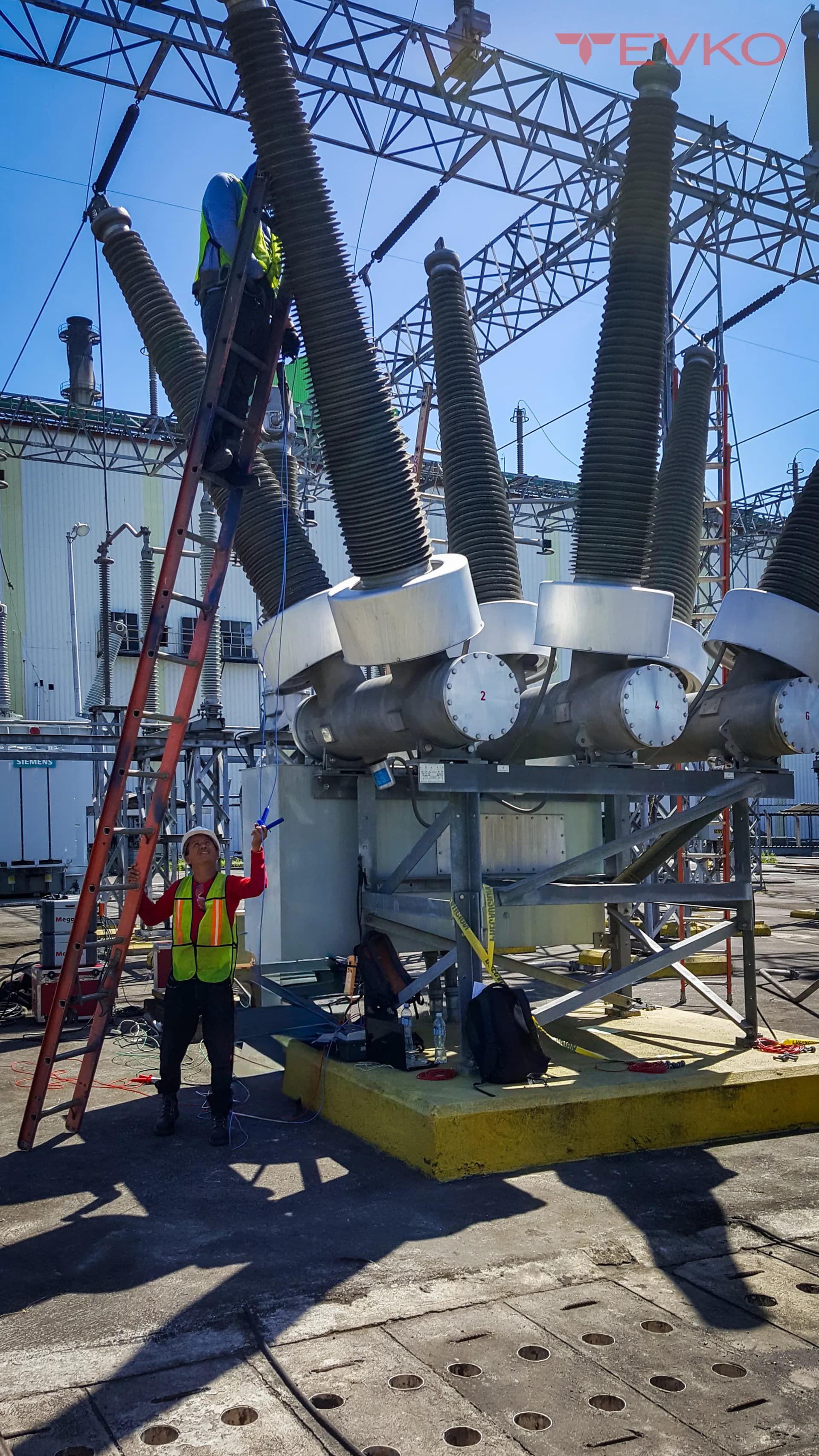 Mantenimiento de transformadores y subestaciones en sitio industrial — TEVKO